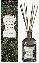 Аромадифузор "Кедровий ліс" - Panier Des Sens Cedar Forest Reed Diffuser — фото N2