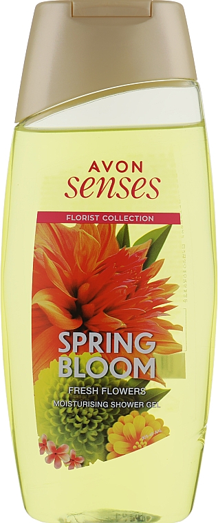 Зволожувальний гель для душу "Весняний вибух" - Avon Senses Spring Bloom Moisturising Shower Gel — фото N1