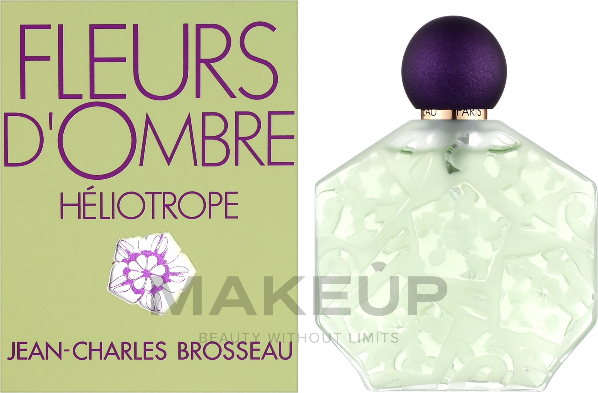 Jean Charles Brosseau Fleurs d'Ombre Heliotrope - Парфюмированная вода — фото 50ml