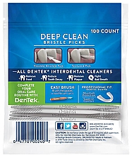 Зубочистки "Глубокое очищение", 100 шт. - DenTek Deep Clean Bristle Picks — фото N3