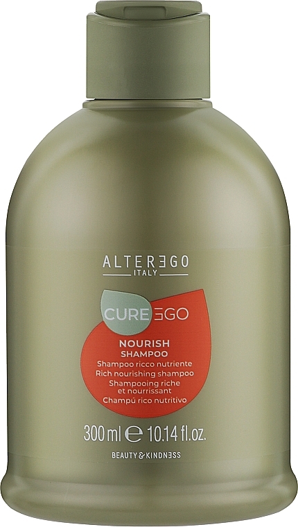 Шампунь для волос питательная - Alter Ego CureEgo Nourish Shampoo — фото N1