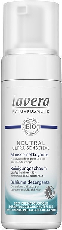 Пенка для чувствительной кожи лица - Lavera Neutral Ultra Sensitive — фото N1