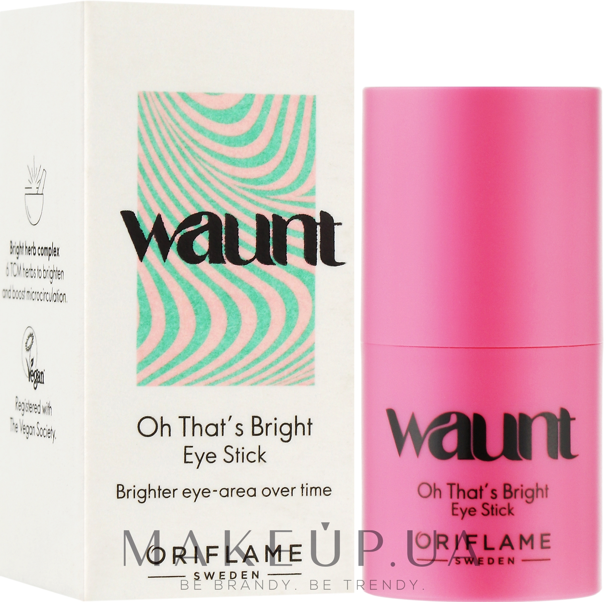 Осветляющий крем для кожи вокруг глаз - Oriflame Waunt Bright Eye Stick — фото 5g