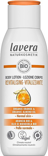 Лосьйон для тіла "Апельсин і мигдаль" - Lavera Orange & Almond Oil Revitalising Body Lotion — фото N1