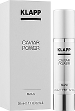 Маска для лица "Энергия Икры" - Klapp Caviar Power Mask — фото N2