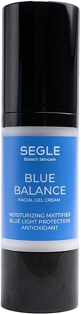 Гель-крем зволожуючий для обличчя - Segle Blue Balance Facial Gel Cream