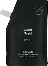 Парфумерія, косметика Очищувальний і зволожувальний спрей для рук "Деревний акцент" - HAAN Hand Sanitizer Wood Night (змінний блок)