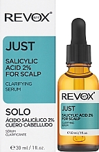 Сироватка для шкіри голови з саліциловою кислотою - Revox Just Salicylic Acid 2% For Scalp — фото N2