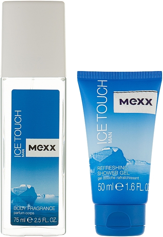 Mexx Ice Touch Man - Набор (dns/75ml + sh/gel/50ml) — фото N2