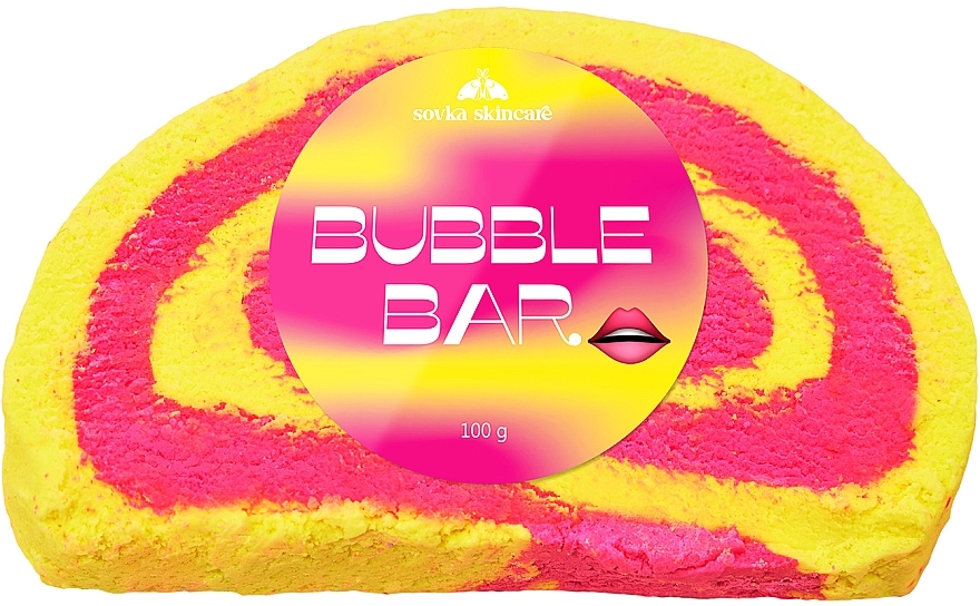 УЦЕНКА Твердая пена для ванны - Sovka Skincare Bubble Bar Love Is * — фото N1