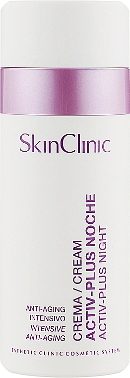 Крем для обличчя нічний омолоджувальний "Актив-Плюс" - SkinClinic Activ-Plus Night Cream — фото N1