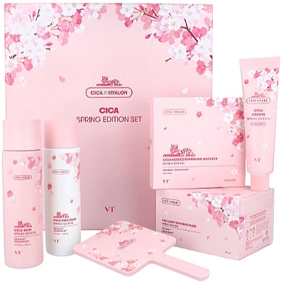 Набір, 6 продуктів - VT Cosmetics Cica Spring Edition Set — фото N1