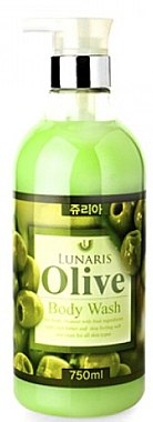 Гель для душу, з оливковою олією - Lunaris Body Wash Olive — фото N1