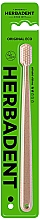 Парфумерія, косметика Зубна щітка середньої жорсткості - Herbadent Original Eco Medium Toothbrush