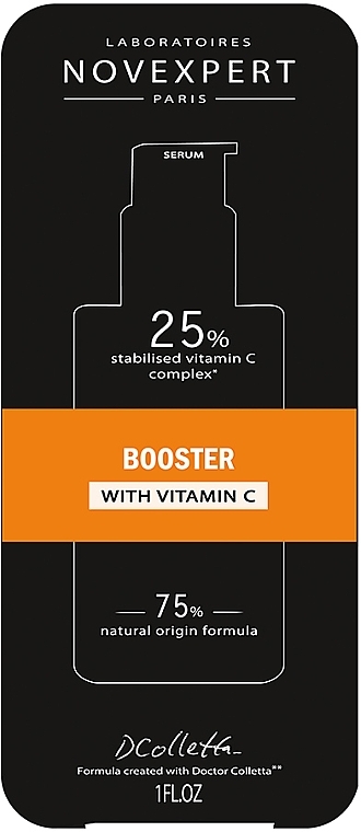 УЦЕНКА Сыворотка-бустер с витамином С - Novexpert Vitamin C Booster * — фото N3