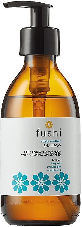 Заспокійливий шампунь для волосся - Fushi Scalp Soother Herbal Shampoo — фото N1