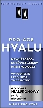 Зволожувальний крем для зони навколо очей - AA Hyalu Pro-Age Eye Cream — фото N2