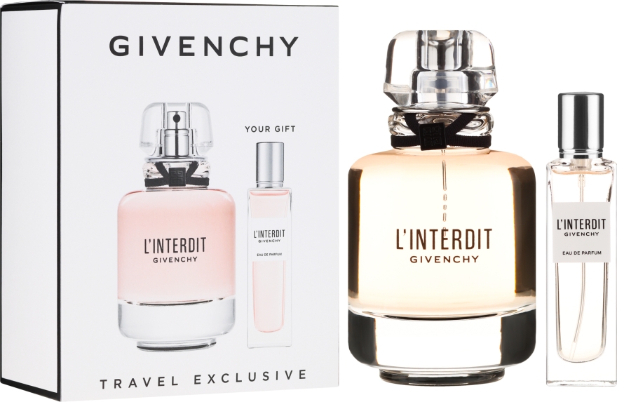 Givenchy L'Interdit Eau de Parfum - Набір (edp/80ml + edp/15ml)