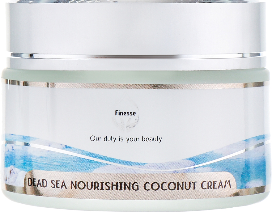 Живильний та зволожувалний крем з екстрактом кокоса - Finesse Dead Sea Nourishing Moisturizer Coconut Cream — фото N2