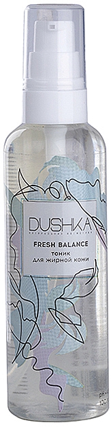 Тонік для жирної шкіри обличчя "Fresh Balance" - Dushka — фото N1