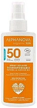 Духи, Парфюмерия, косметика Солнцезащитный спрей с SPF50 - Alphanova Organic Sun