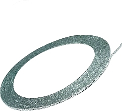 Парфумерія, косметика Стрічка для дизайну нігтів "Premium", срібло, 1 мм - Tufi Profi