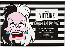 Духи, Парфюмерия, косметика Палетка теней для век "Круэлла" - Mad Beauty Disney Cruella Eye Shadow Palette