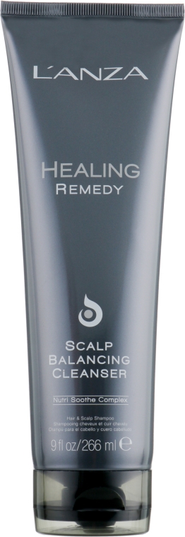 Очищающий шампунь для волос и кожи головы, восстанавливающий баланс - L'anza Healing Remedy Scalp Balancing Cleanser — фото N1