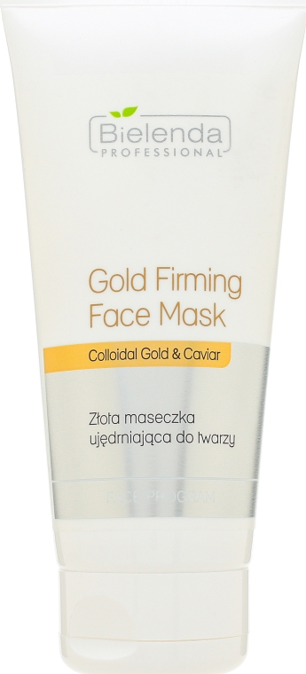 Омолаживающая золотая маска для лица - Bielenda Professional Program Face Gold Firming Face Mask — фото N1