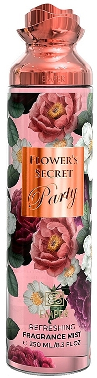 Emper Flower'S Secret Party - Парфумований спрей для тіла — фото N1