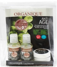 Духи, Парфюмерия, косметика УЦЕНКА Мини набор anti-age - Organique (shm/50ml + sh/gel/50ml + balm/30ml) *