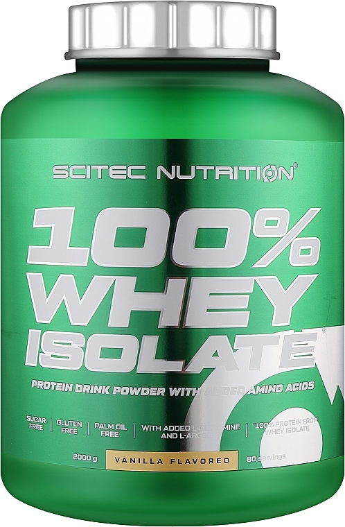 Протеїн - Scitec Nutrition 100% Whey Isolate Vanilla — фото N2