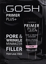 ПОДАРОК! Праймер для лица - Gosh Copenhagen Primer Plus Pore & Wrinkle Minimizer (пробник) — фото N1