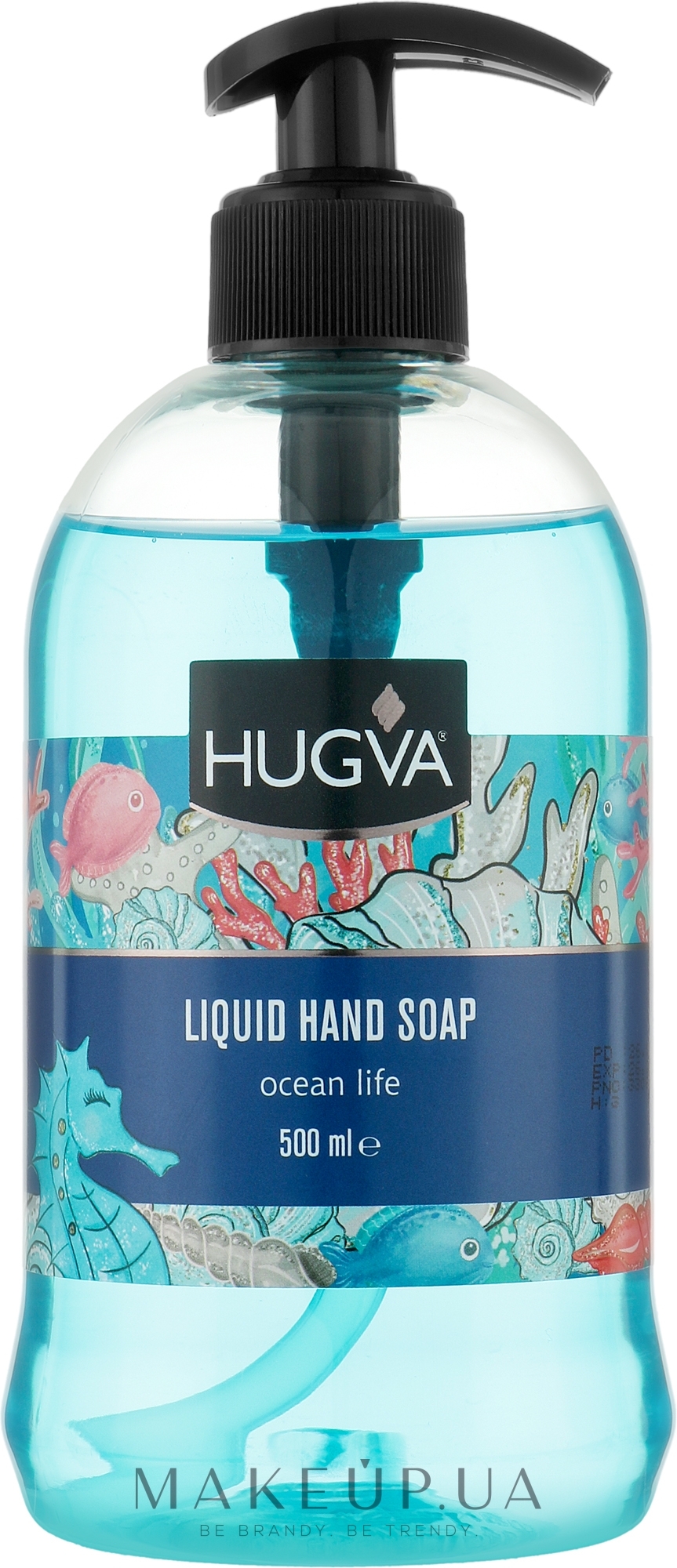 Рідке мило для рук - Hugva Liquid Hand Soap Ocean Life — фото 500ml