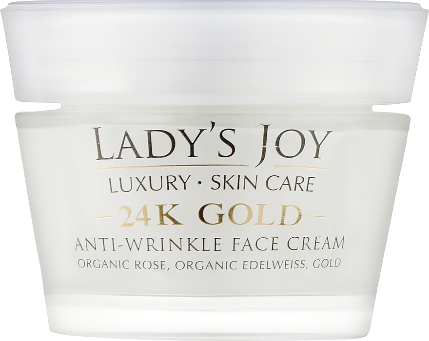 Крем проти зморщок - Bulgarian Rose Lady’s Joy Luxury 24K Gold Anti-Wrinkle Cream — фото N1