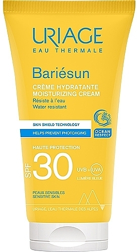 Сонцезахисний крем для обличчя - Uriage Bariesun Moisturising Cream High Protection SPF30+