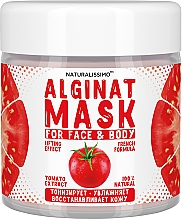 Парфумерія, косметика Альгінатна маска з томатом - Naturalissimo Alginate Mask With Tomato