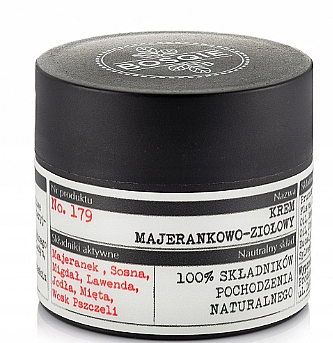 Натуральний майоран і трав'яний крем - Bosqie Herbal Cream — фото N1