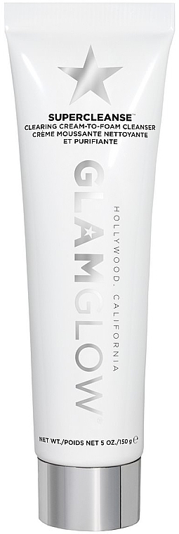 Очищающее средство для лица - Glamglow SuperCleanse Clearing Cream-To-Foam Cleanser