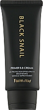 ВВ-крем з муцином чорного равлика - FarmStay Black Snail Primer BB Cream SPF50+/PA — фото N1