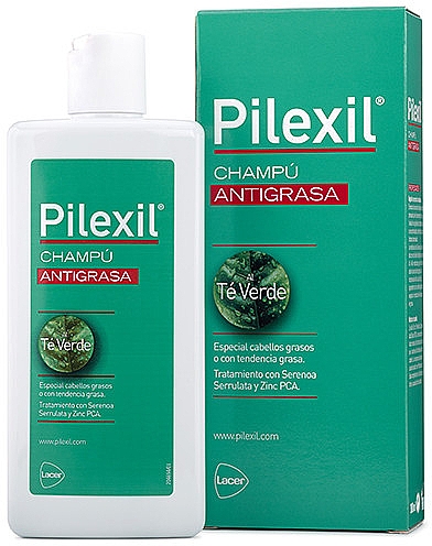 Шампунь для жирных волос - Lacer Pilexil Greasy Hair Shampoo — фото N1