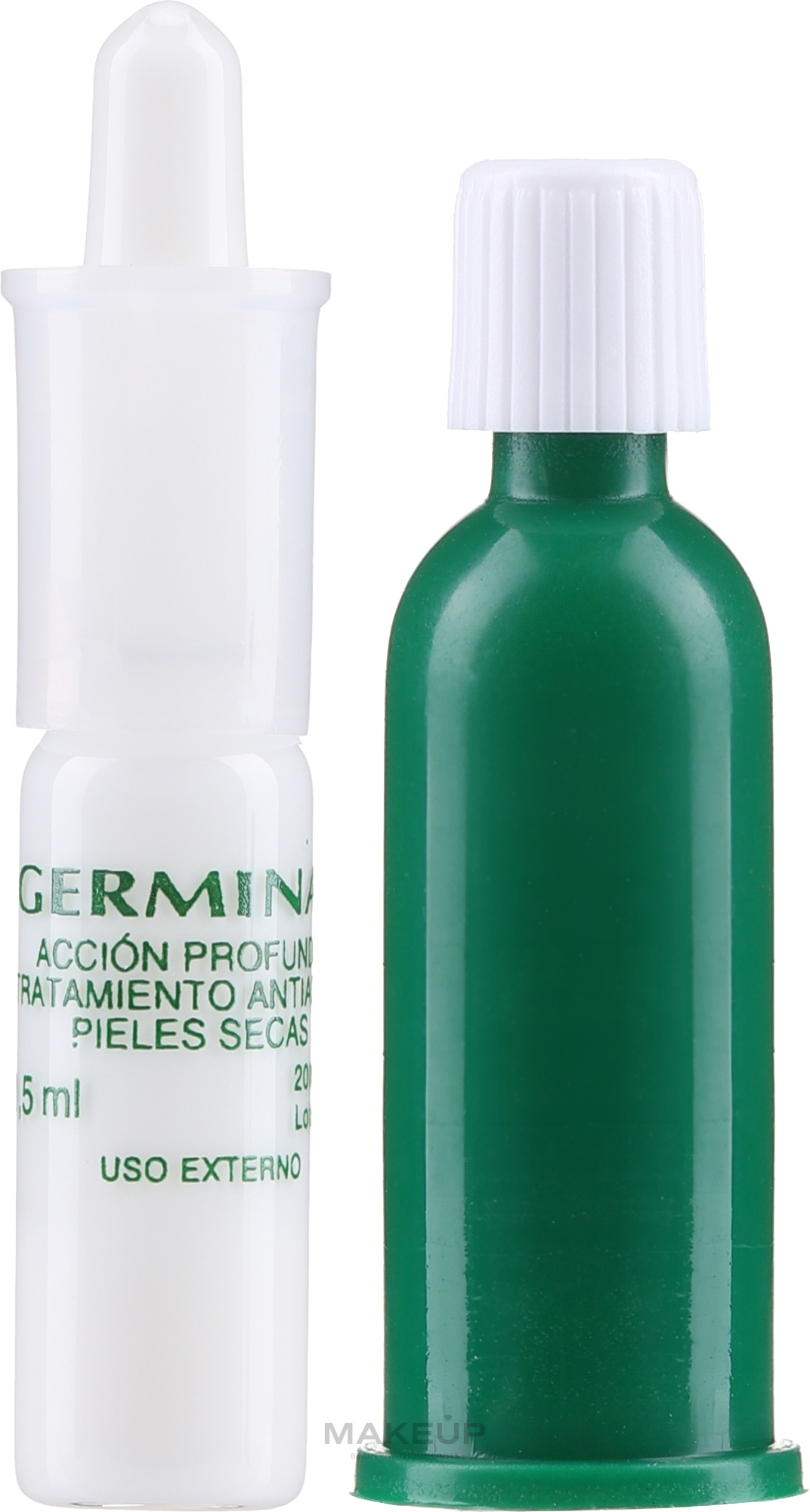 Ампули глибокої дії для сухої шкіри обличчя - Germinal Deep Action Anti-Aging Serum For Dry Skin — фото 30x1.5ml
