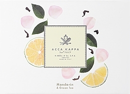 Духи, Парфюмерия, косметика Acca Kappa Mandarin & Green Tea - Набор (edp/50ml + soap/150g)