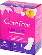 Щоденні гігієнічні прокладки з легким ароматом, 46 шт. - Carefree Plus Large Light Scent — фото N1
