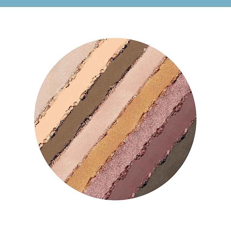 Палетка теней для век - Bourjois Eye Catching Eyeshadows Nude Palette — фото N4