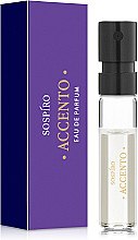 Духи, Парфюмерия, косметика Sospiro Perfumes Accento - Парфюмированная вода (пробник)