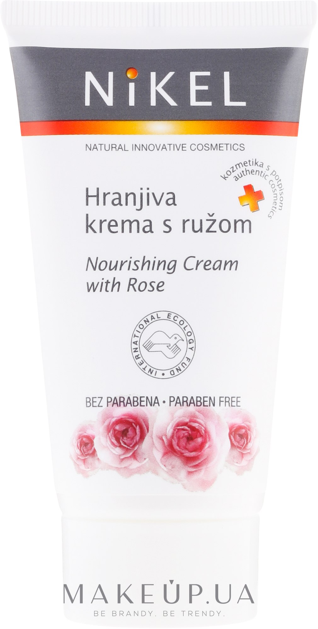 Живильний крем для обличчя з трояндою - Nikel Nourishing Cream with Rose — фото 50ml
