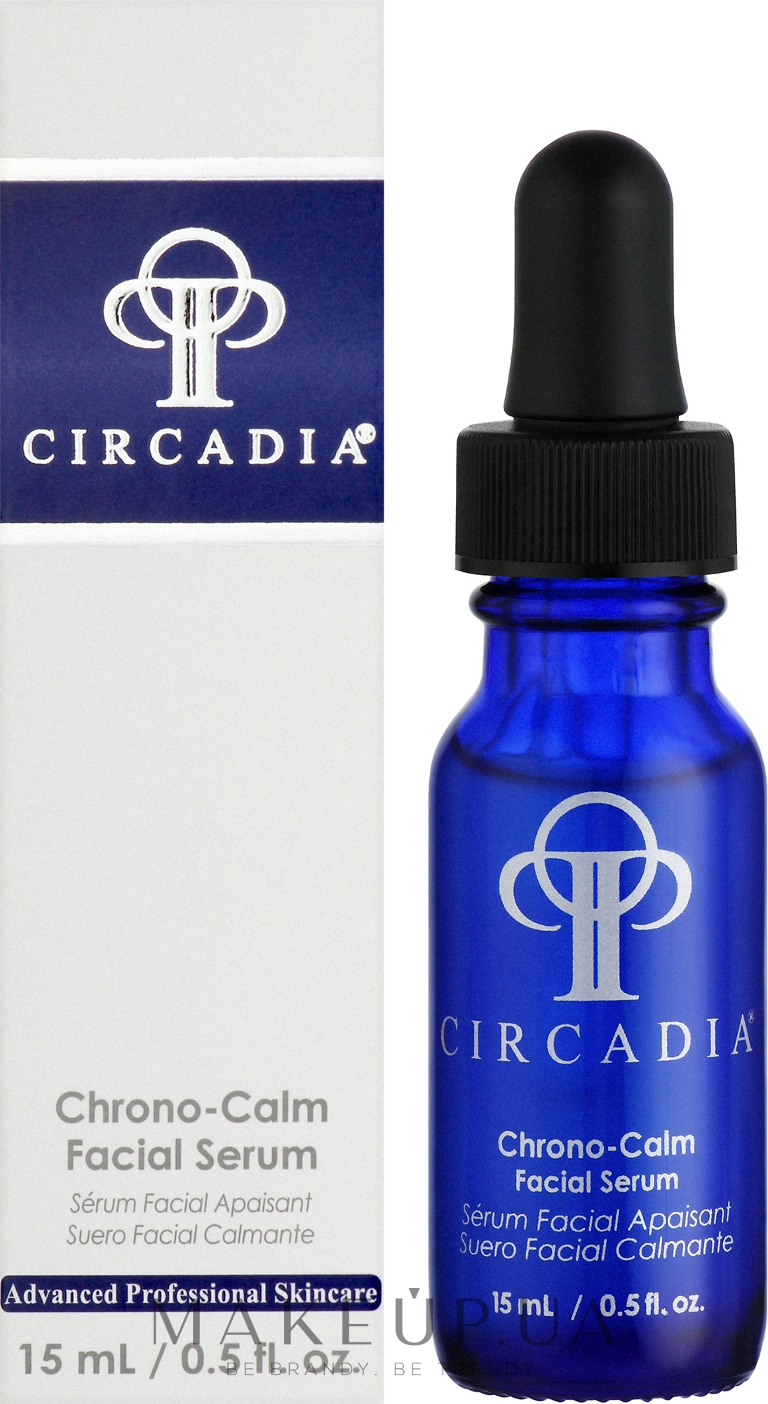 Заспокійлива сироватка-концентрат для обличчя - Circadia Chrono-Calm Serum — фото 15ml