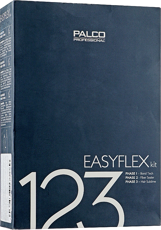 Триступенева система для фарбування волосся - Palco Professional Easyflex Kit — фото N1
