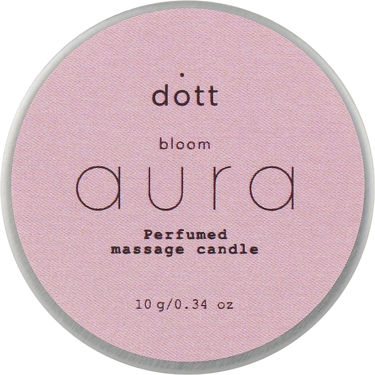 Парфюмированная массажная свеча - Dott Bloom Aura Perfumed Massage Candle